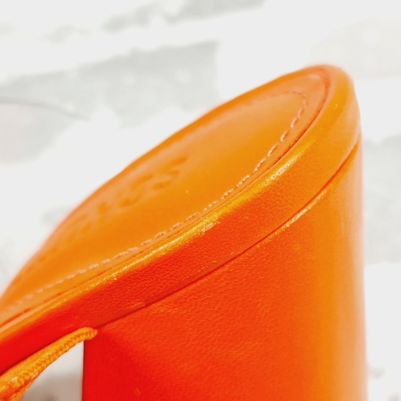 NEW Schutz Victorie High Block Clear Block Heel Dress Sandals C870 - Picture 13 of 14